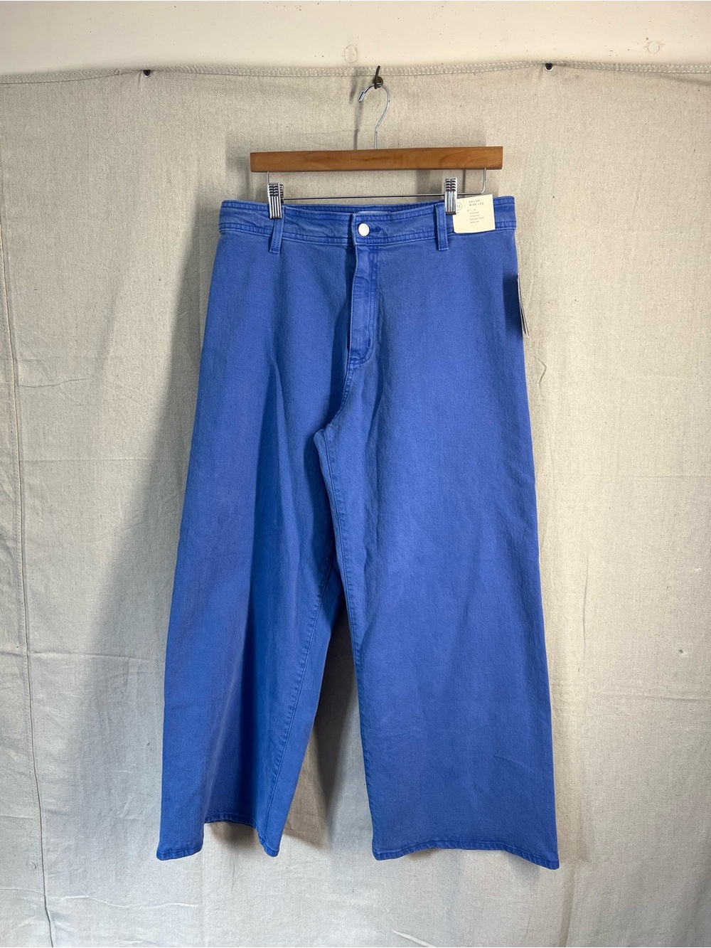 Universal Thread Wide-Leg Chinos in Bright Blue